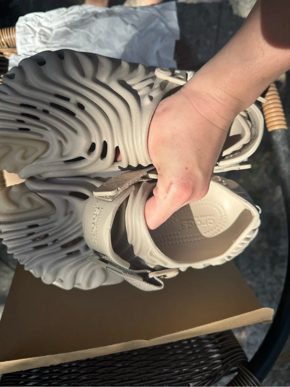 Salehembembury horchata crocs